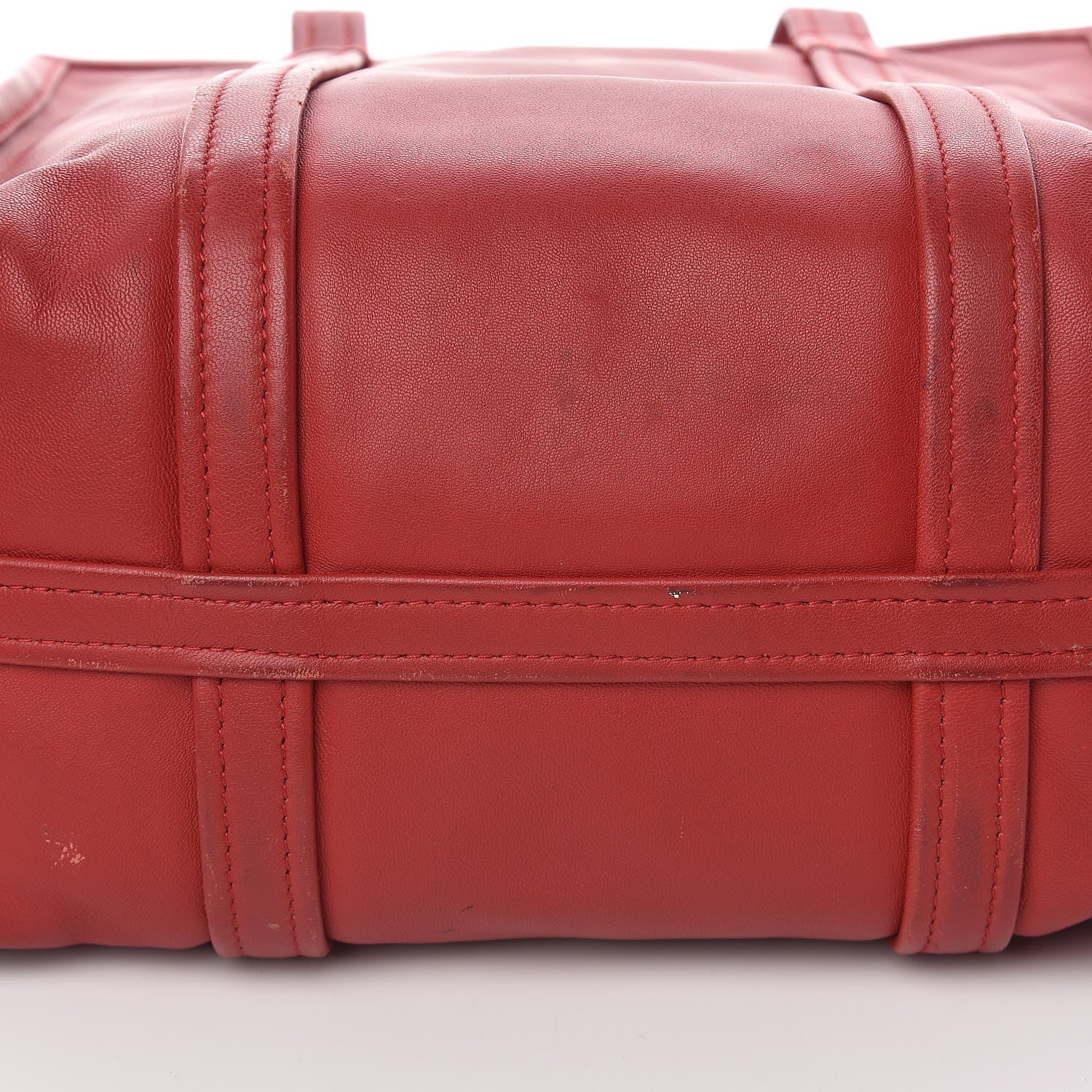 Balenciaga Agneau Small Bazar Shopper Tote Rouge Groseille 10 of 16