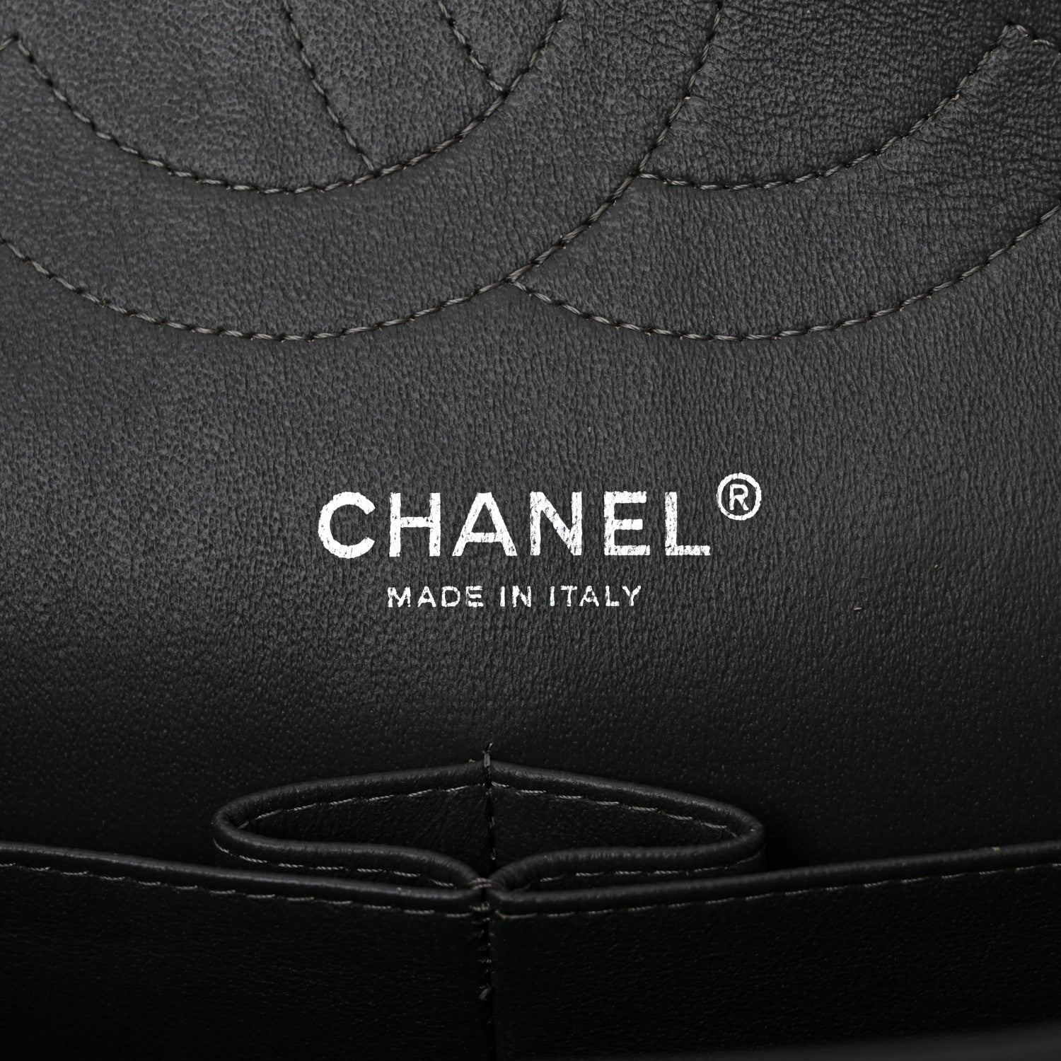 Chanel Striated Patent Quilted Jumbo Double Flap Grey 6 of 13