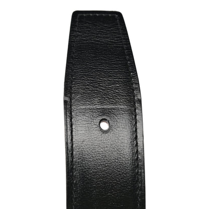 Hermes Box Togo 32mm Belt Strap 90 Black Orange 8 of 8