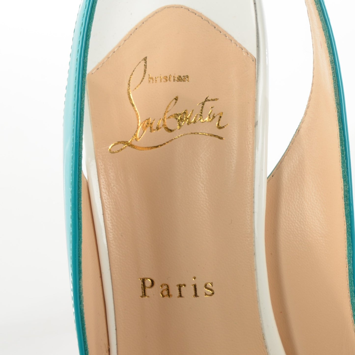 Patent Flo Sling 120 Pumps 39 Caraibes Canari