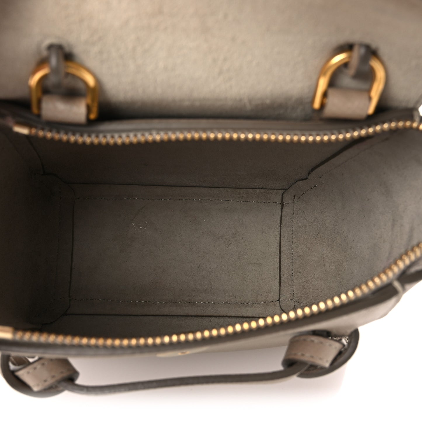 Grained Calfskin Pico Belt Bag Light Taupe