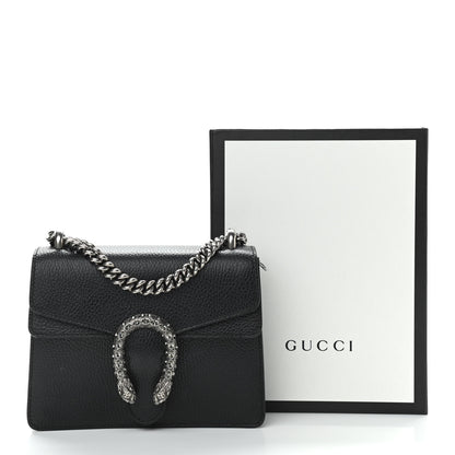Gucci Calfskin Mini Dionysus Shoulder Bag Black 16 of 16