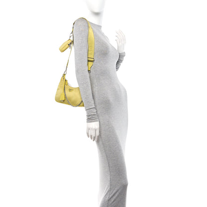 Prada Nylon Saffiano Re-Edition 2005 Shoulder Bag Ananas 2 of 9
