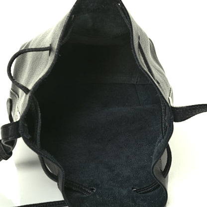 Mansur Gavriel Tumbled Calfskin Mini Bucket Bag Black 4 of 8