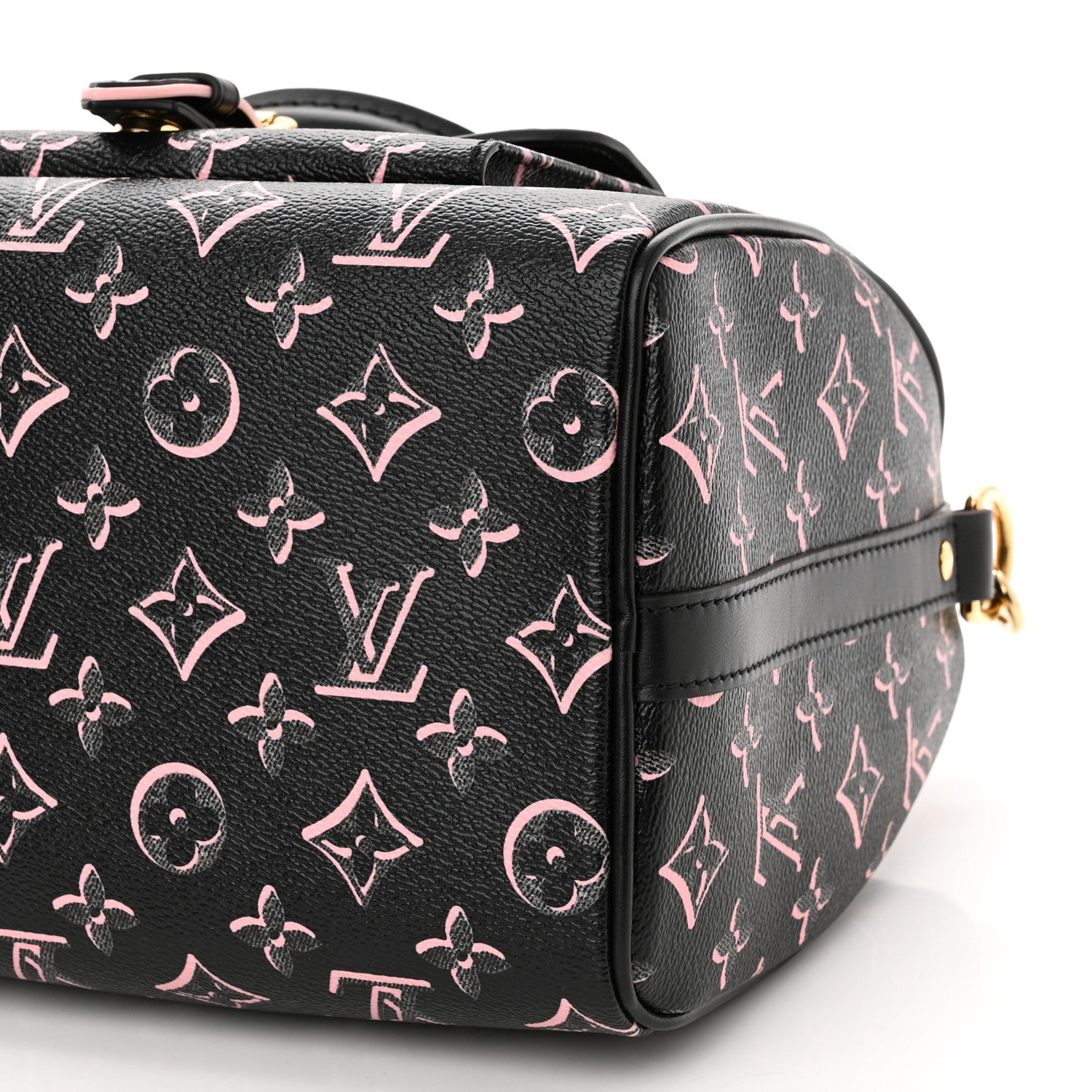 Louis Vuitton Monogram Fall for You Speedy Bandouliere 25 Black 9 of 9