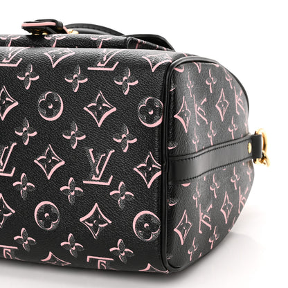 Louis Vuitton Monogram Fall for You Speedy Bandouliere 25 Black 9 of 9
