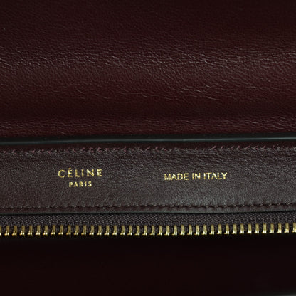 Celine Smooth Calfskin Nubuck Small Tri-Color Trapeze 6 of 9