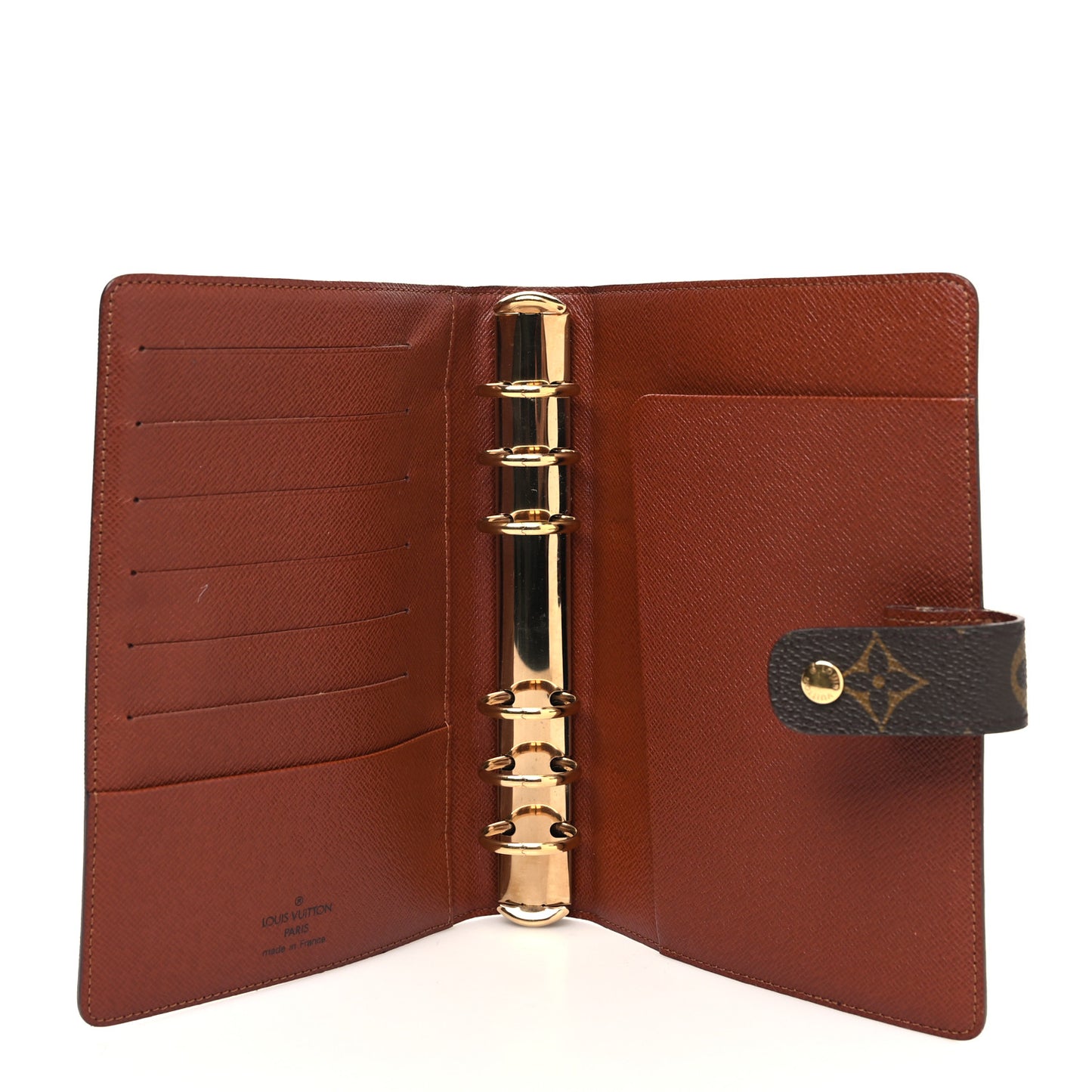 Monogram Medium Ring Agenda Cover