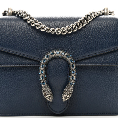 Gucci Dollar Calfskin Crystal Mini Dionysus Shoulder Bag Blue Agata Montana Sapphire 9 of 13
