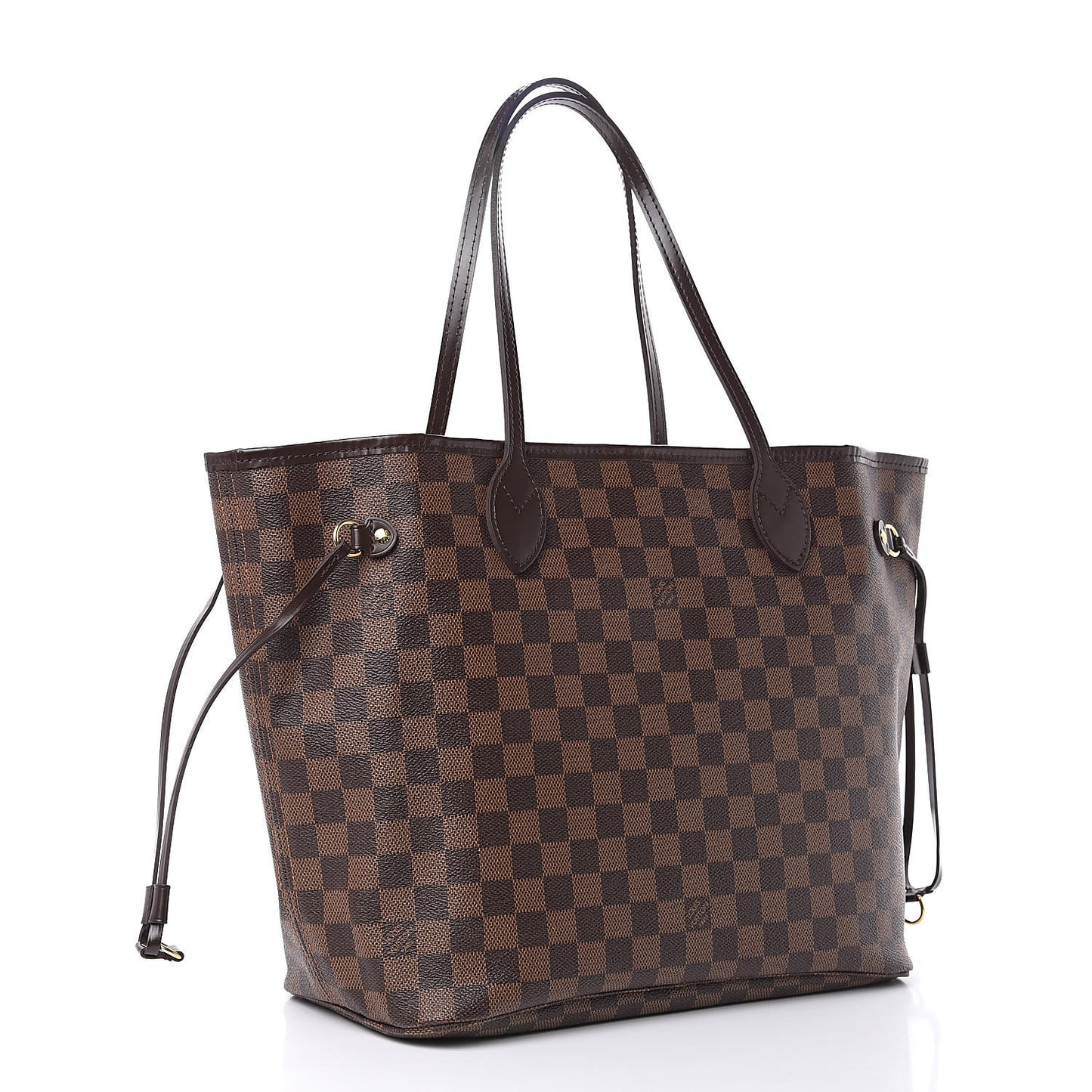 Damier Ebene Neo Neverfull MM Rose Ballerine