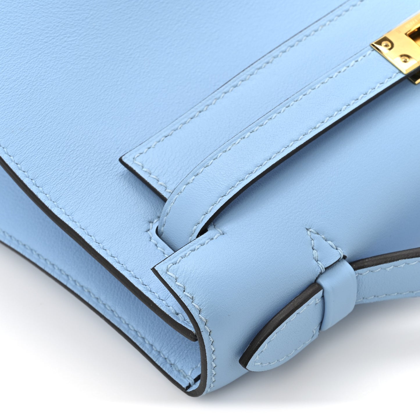 Swift Kelly Pochette Clutch Celeste