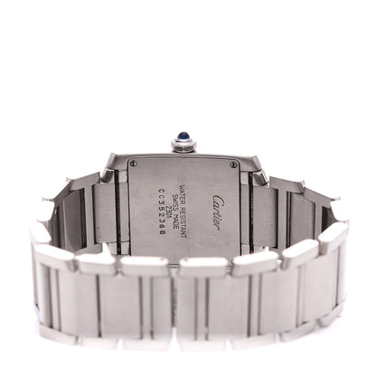 Cartier Stainless Steel 25mm Tank Francaise Quartz Watch 5 of 5