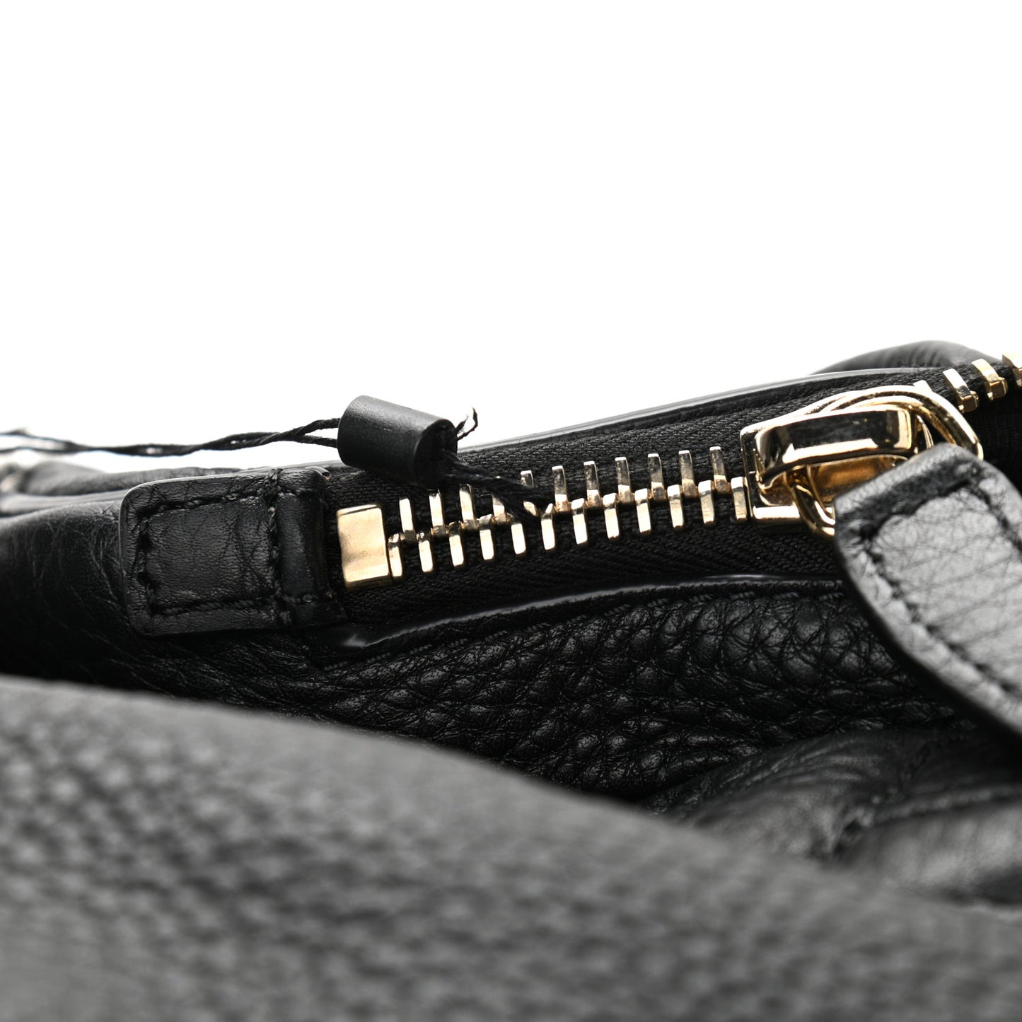 Pebbled Lambskin Rockie Black Rhodium Hardware