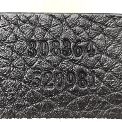 Gucci Pebbled Calfskin Small Soho Disco Bag Black 7 of 16