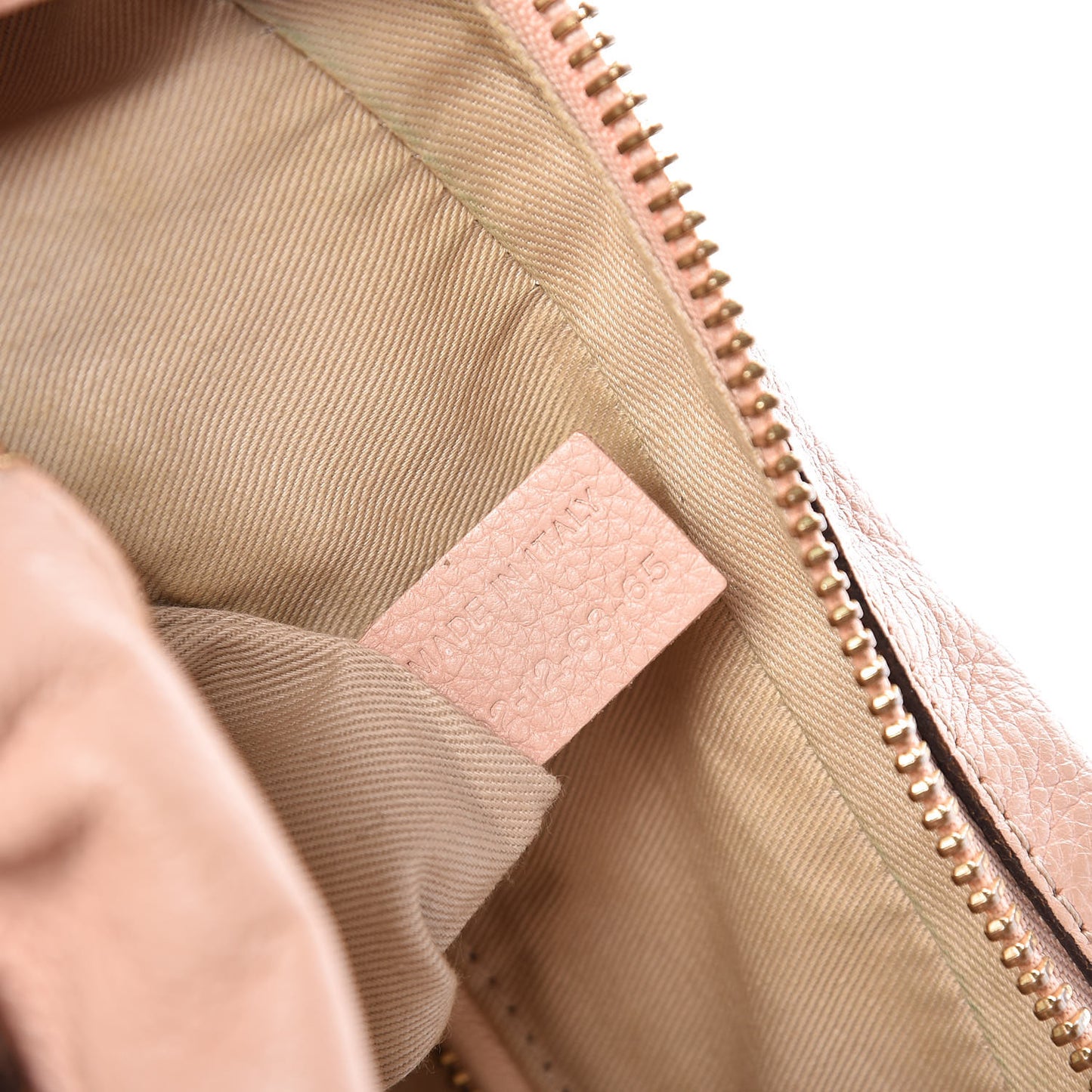 Calfskin Small Paraty Anemone Pink