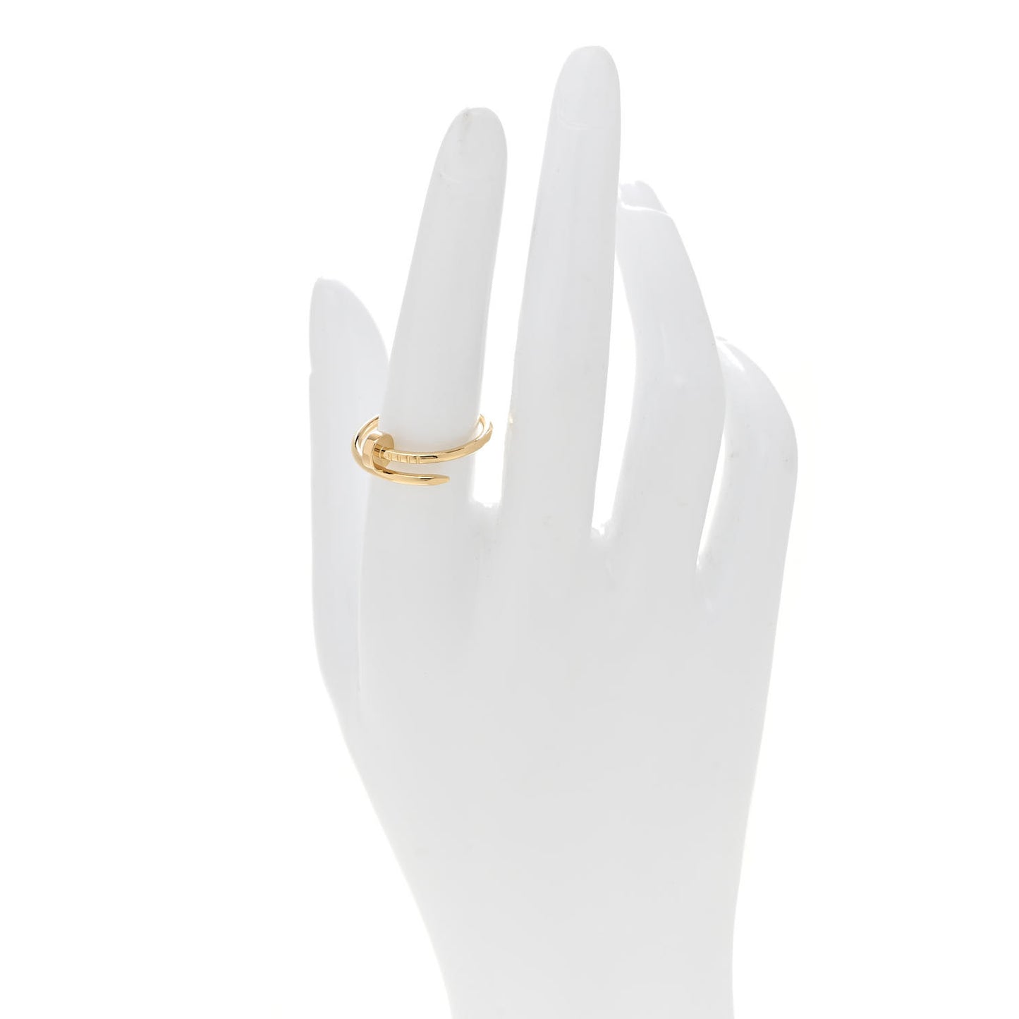 18K Yellow Gold Small Juste Un Clou Ring 57 8
