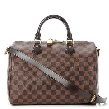 Louis Vuitton Damier Ebene Speedy Bandouliere 30 1 of 9