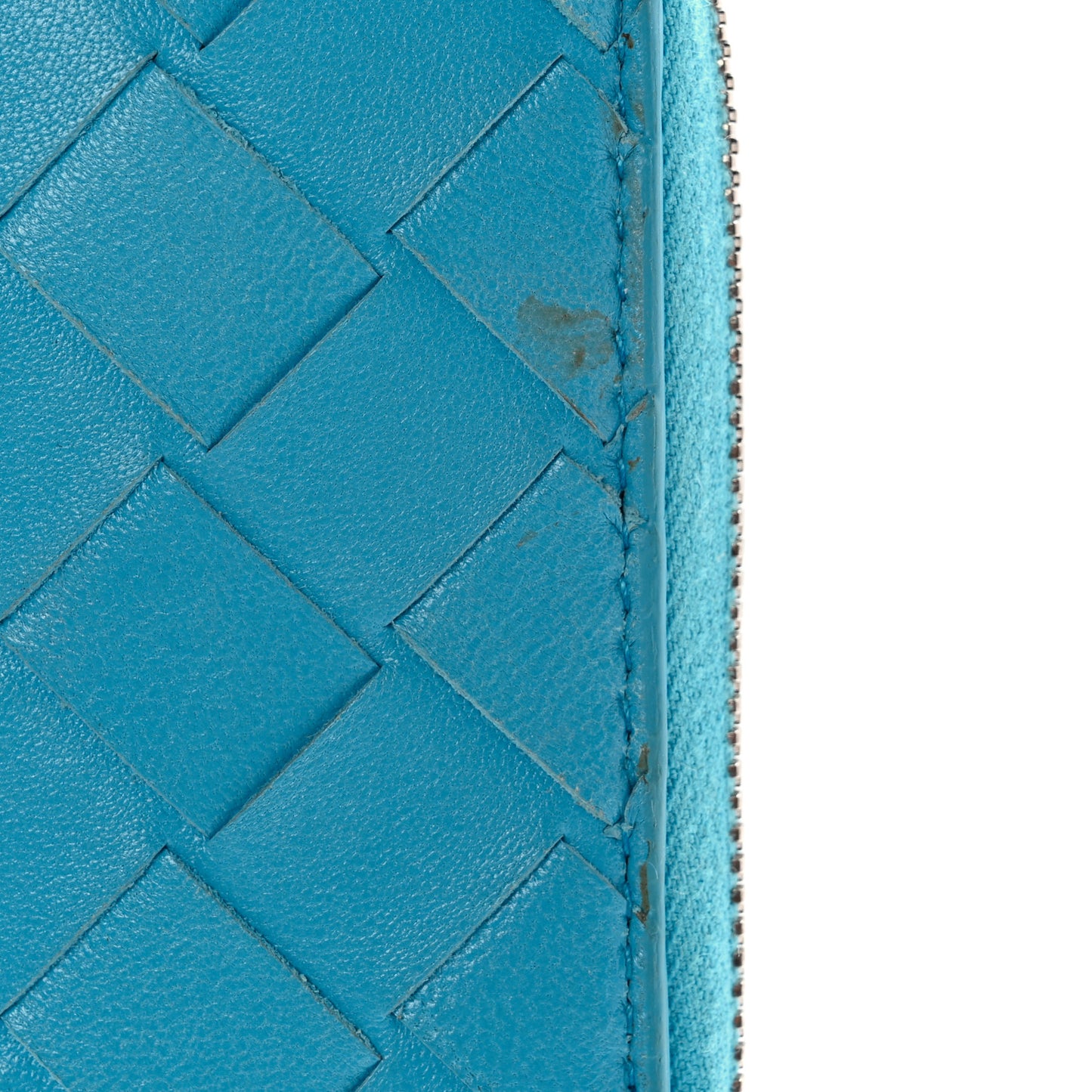Nappa Intrecciato Zip Around Wallet Blueprint