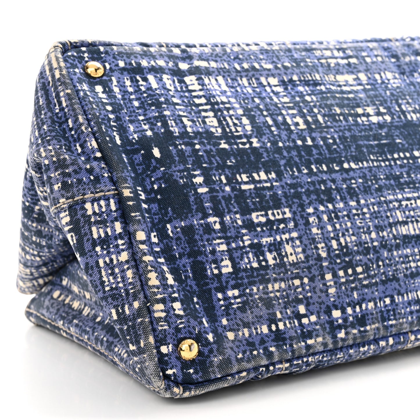 Canapa Tote Blue White