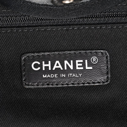 Chanel Canvas Extra Large Deauville Tote Grey 6 of 11