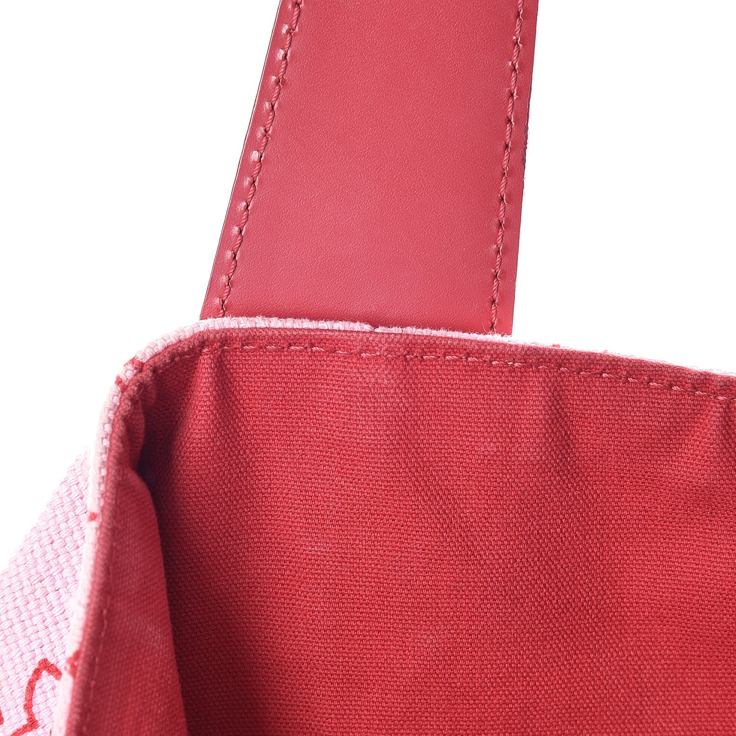 Louis Vuitton Canvas Cabas Ipanema PM Pink 9 of 24
