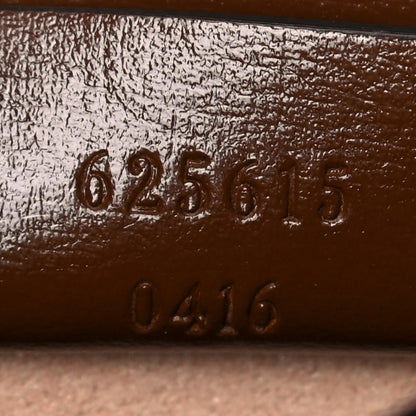 Gucci GG Supreme Monogram Mini Horsebit 1955 Crossbody Bag Beige Brown Sugar 7 of 10