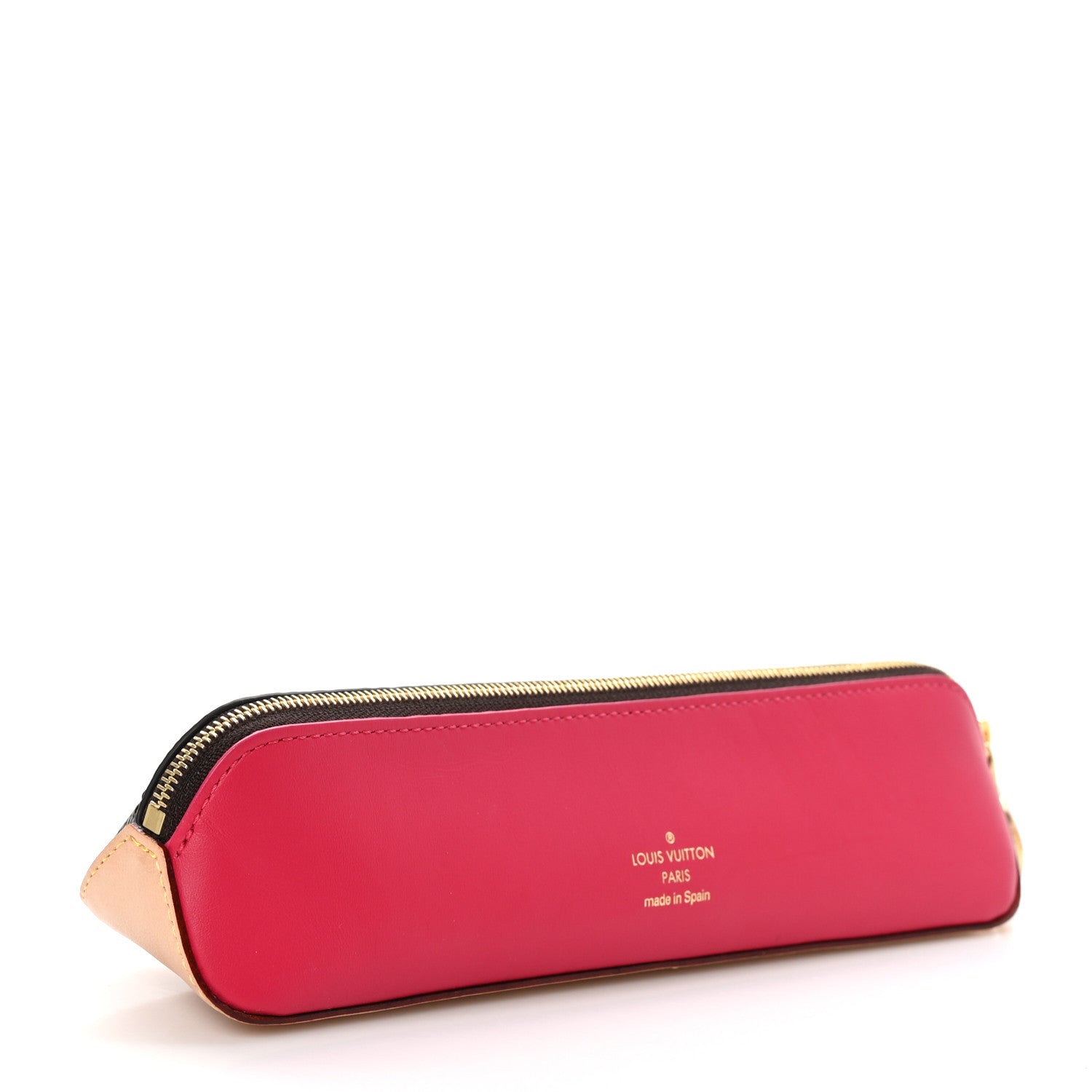 Louis Vuitton Monogram 2021 Christmas Animation Hollywood Elizabeth Pencil Pouch Coquelicot 3 of 10