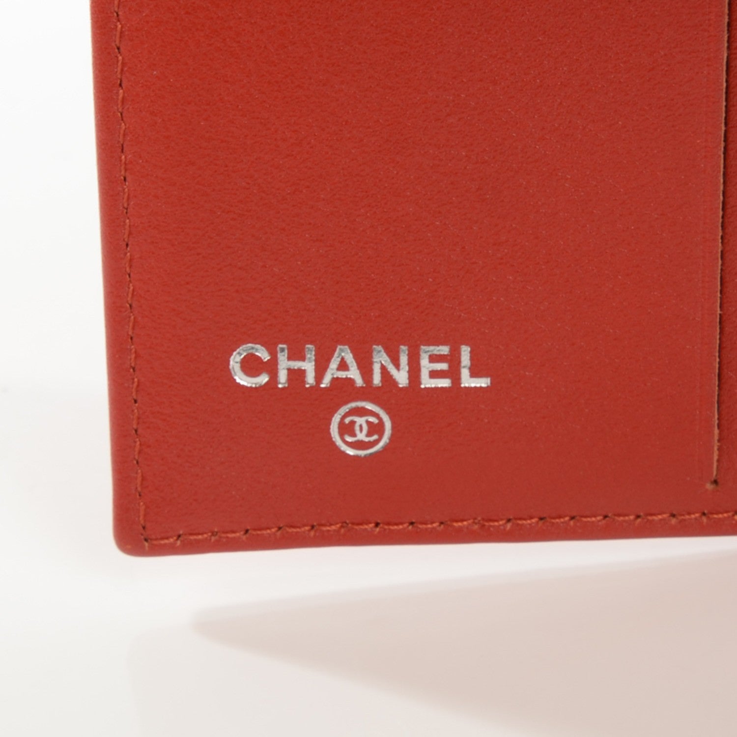 Chanel Caviar Small Timeless CC Flap Wallet Orange 6 of 7
