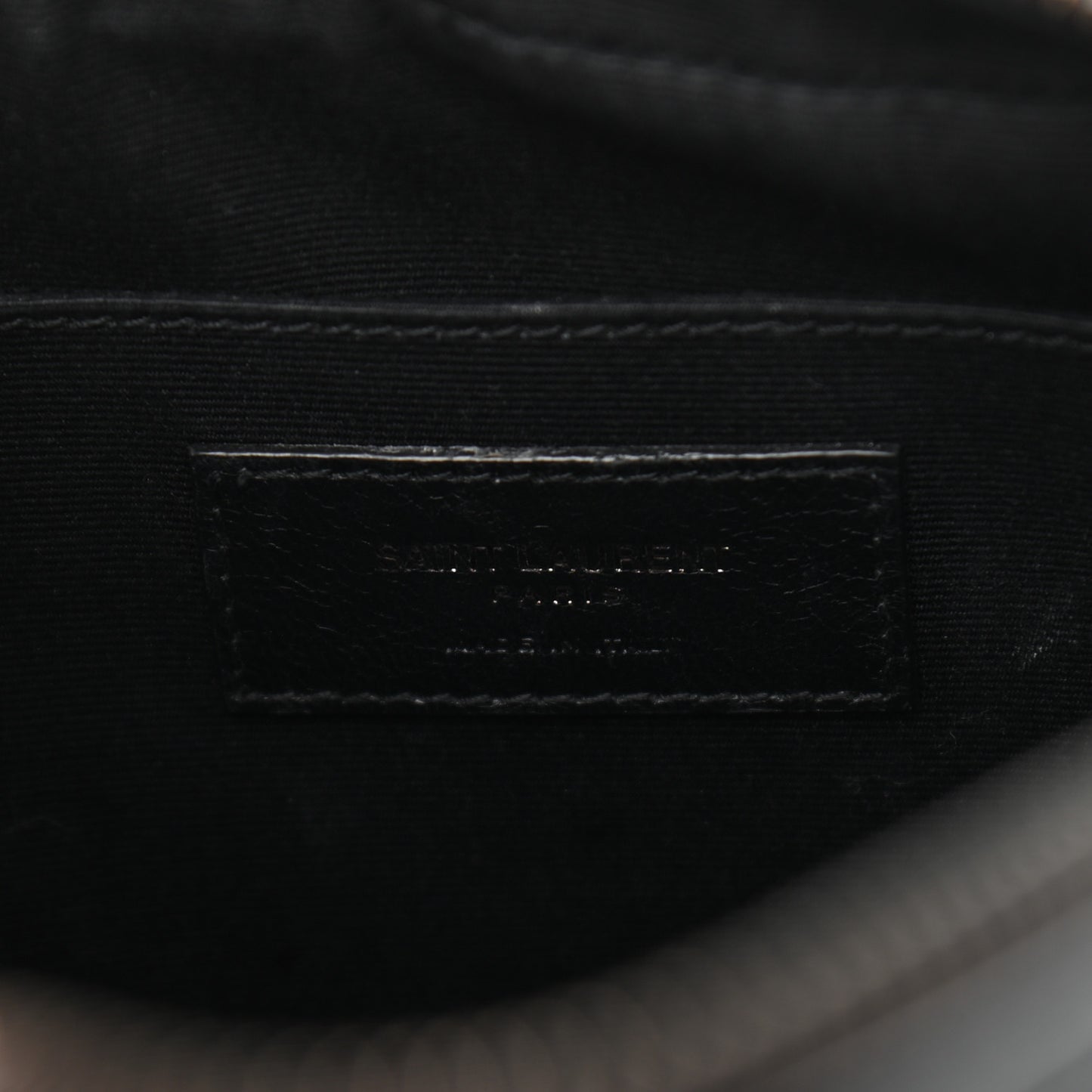 Calfskin Matelasse Monogram Lou Camera Bag Black