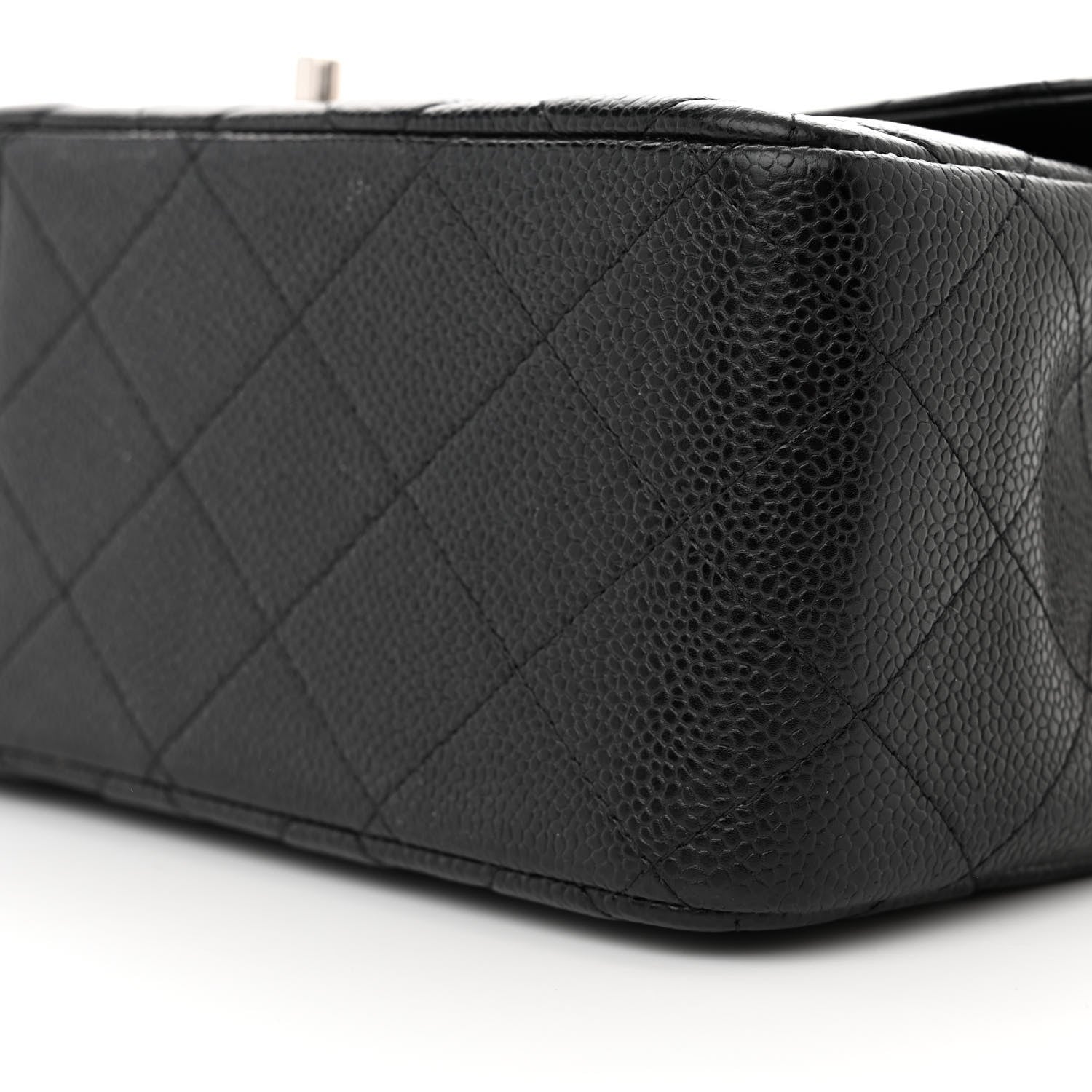 Chanel Caviar Quilted Jumbo Double Flap Black 10 of 10