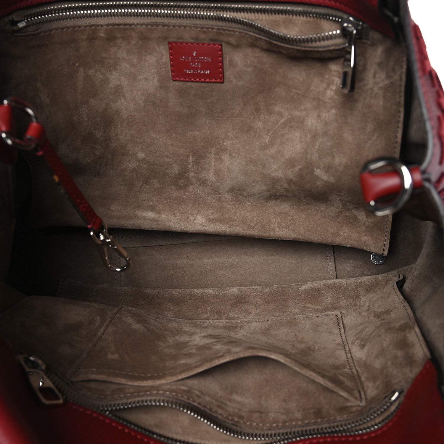Louis Vuitton Veau Cachemire W PM Griotte 5 of 8