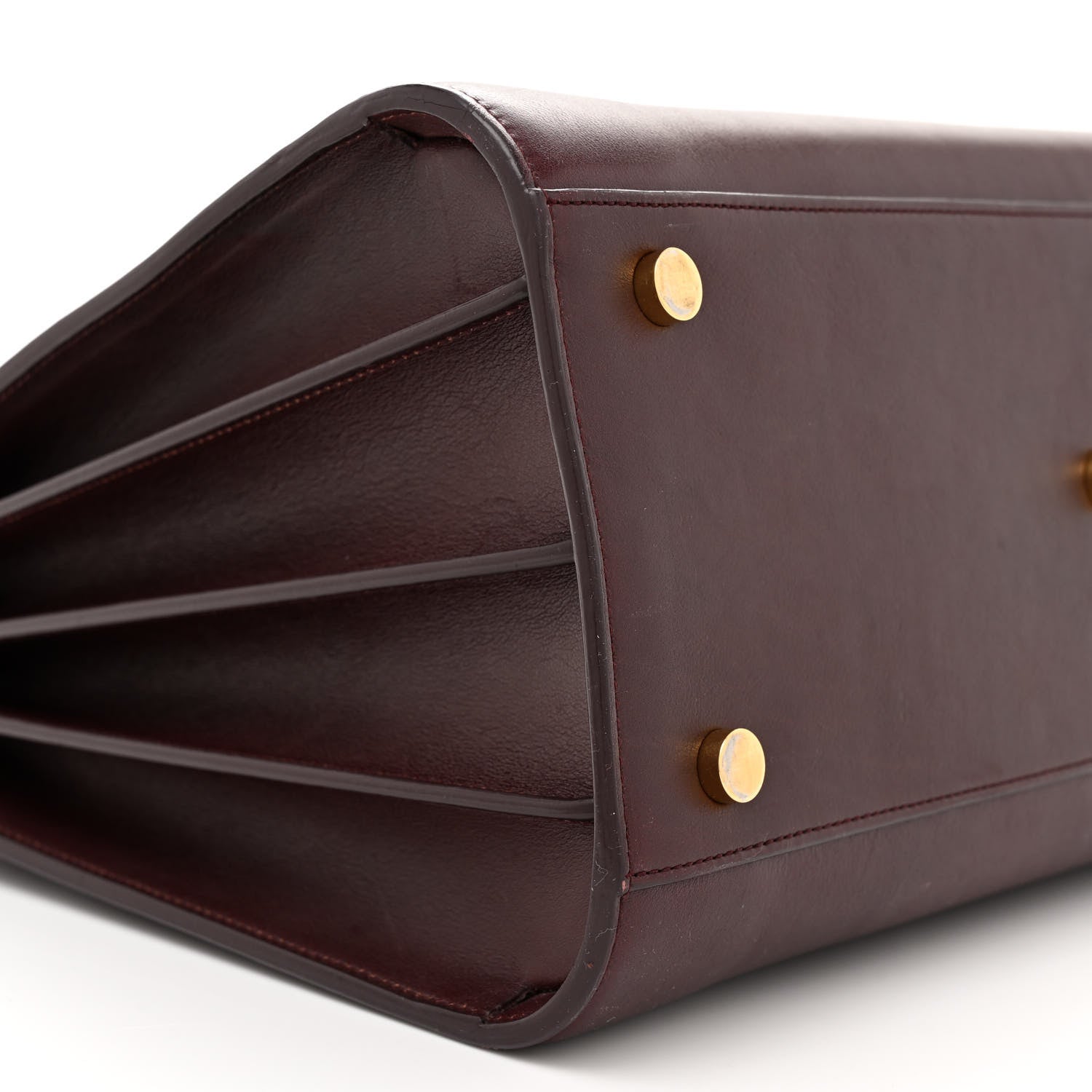 Saint Laurent Calfskin Small Sac De Jour Amarena 9 of 14