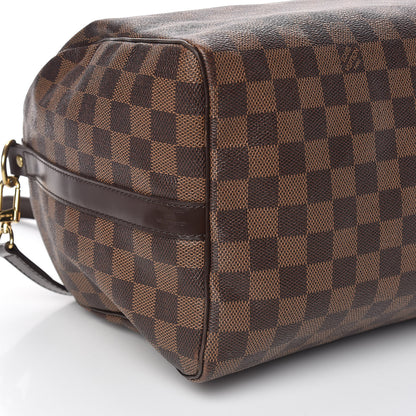 Louis Vuitton Damier Ebene Speedy Bandouliere 35 9 of 10