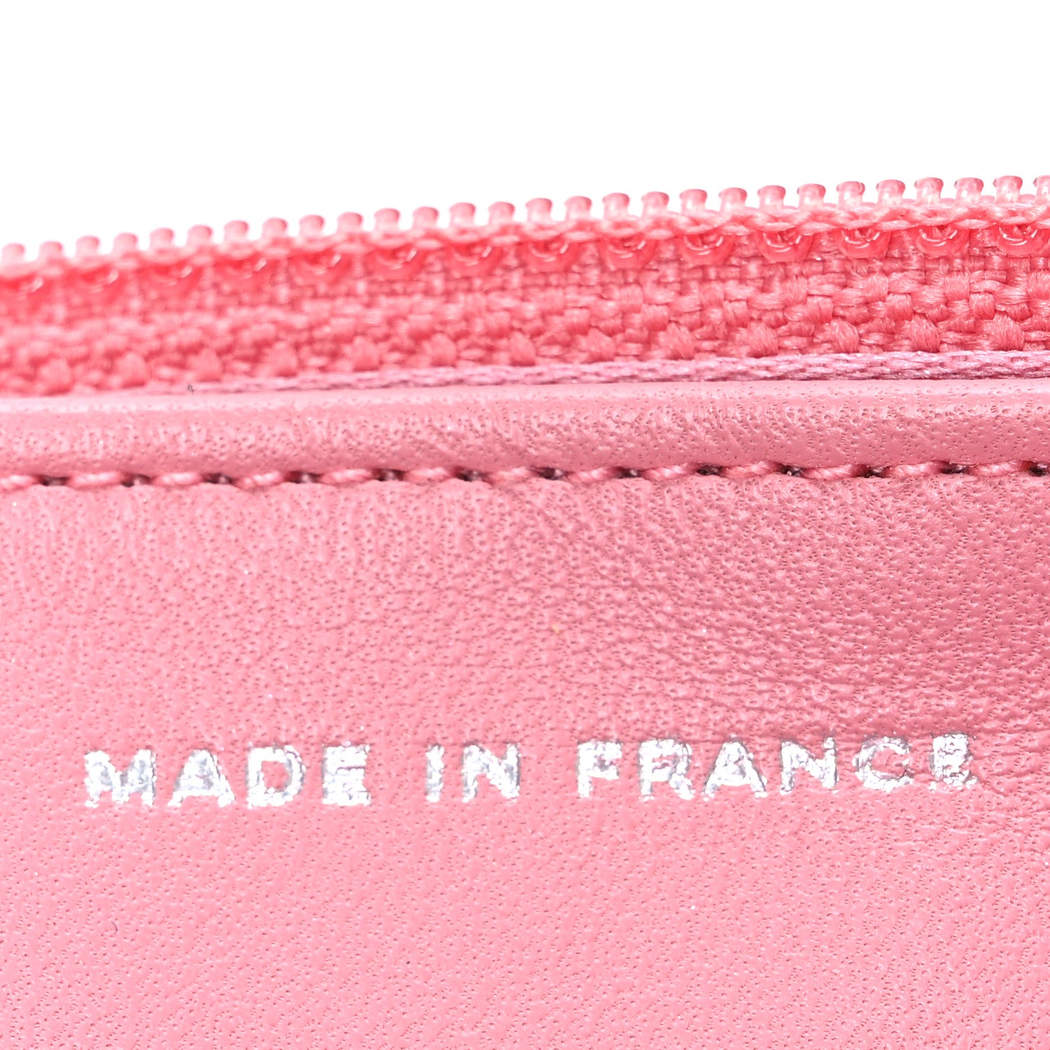 Chanel Lambskin Camellia Embossed Wallet on Chain WOC Pink 7 of 13