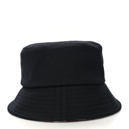 Chanel Cotton Pearl CC Bucket Hat M Black 4 of 7
