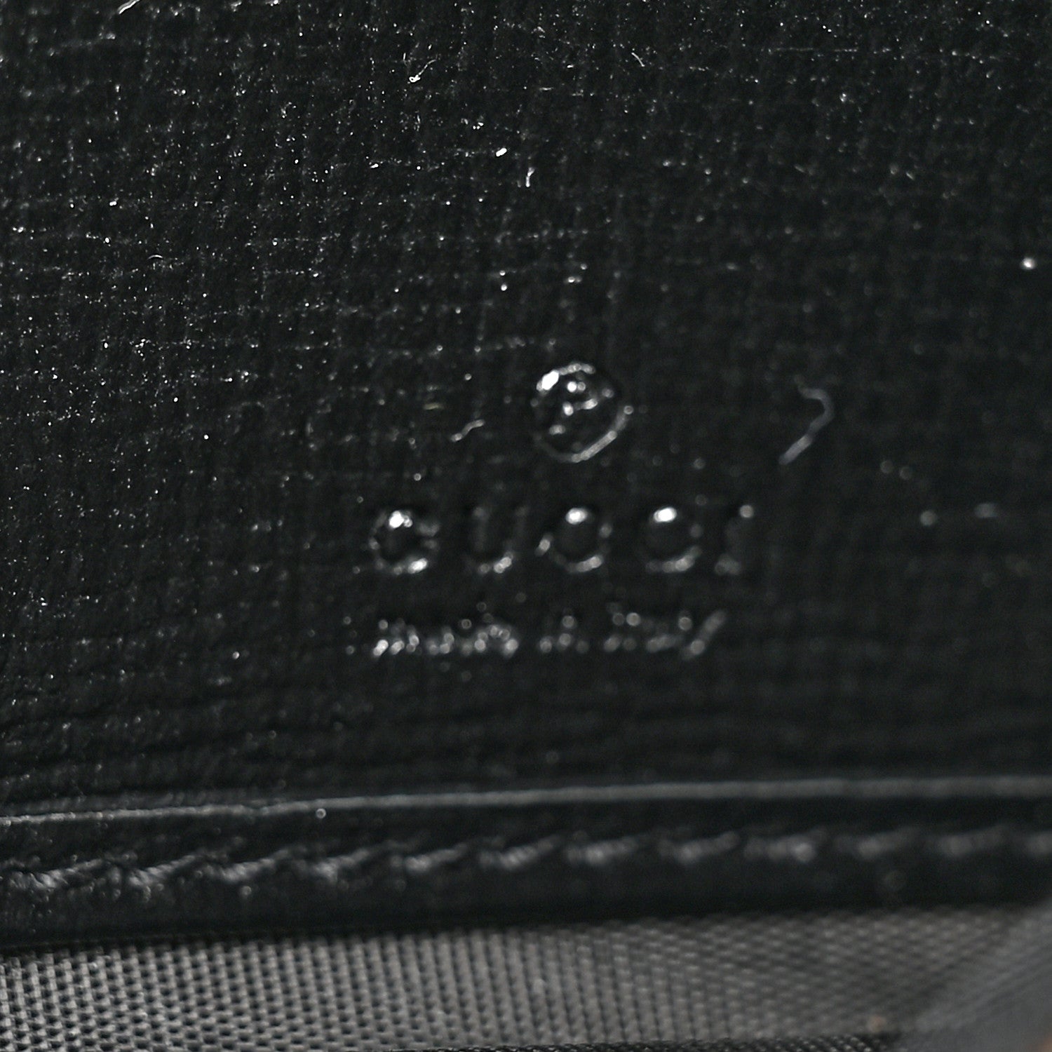 Gucci Azalea Calfskin GG Monogram Bi-Color Debossed Jackie 1961 Chain Wallet Mystic White Black 8 of 11
