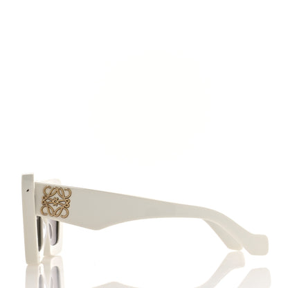 Loewe Acetate Anagram Cat Eye Sunglasses LW401451 White 3 of 7