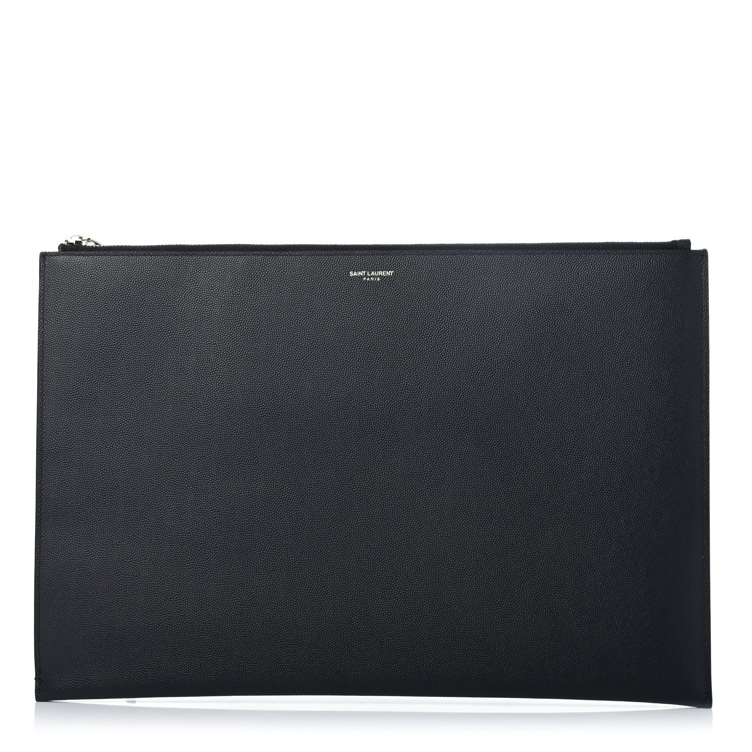 Saint Laurent Grain De Poudre Document Holder Black 1 of 8