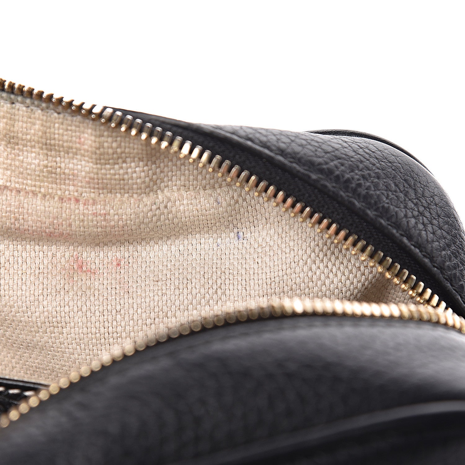 Gucci Pebbled Calfskin Small Soho Disco Bag Black 9 of 19