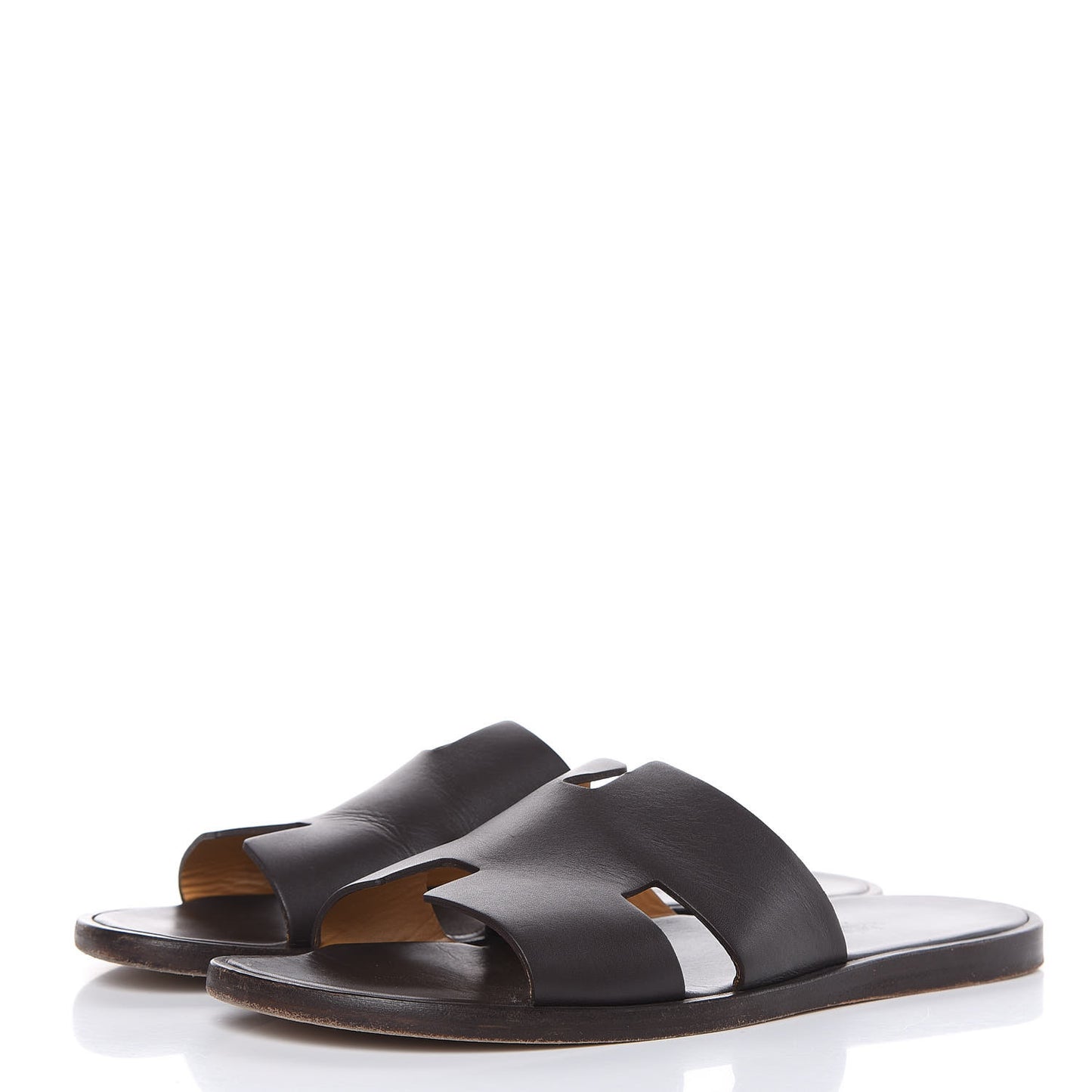 Calfskin Mens Izmir Sandals 43 Moka