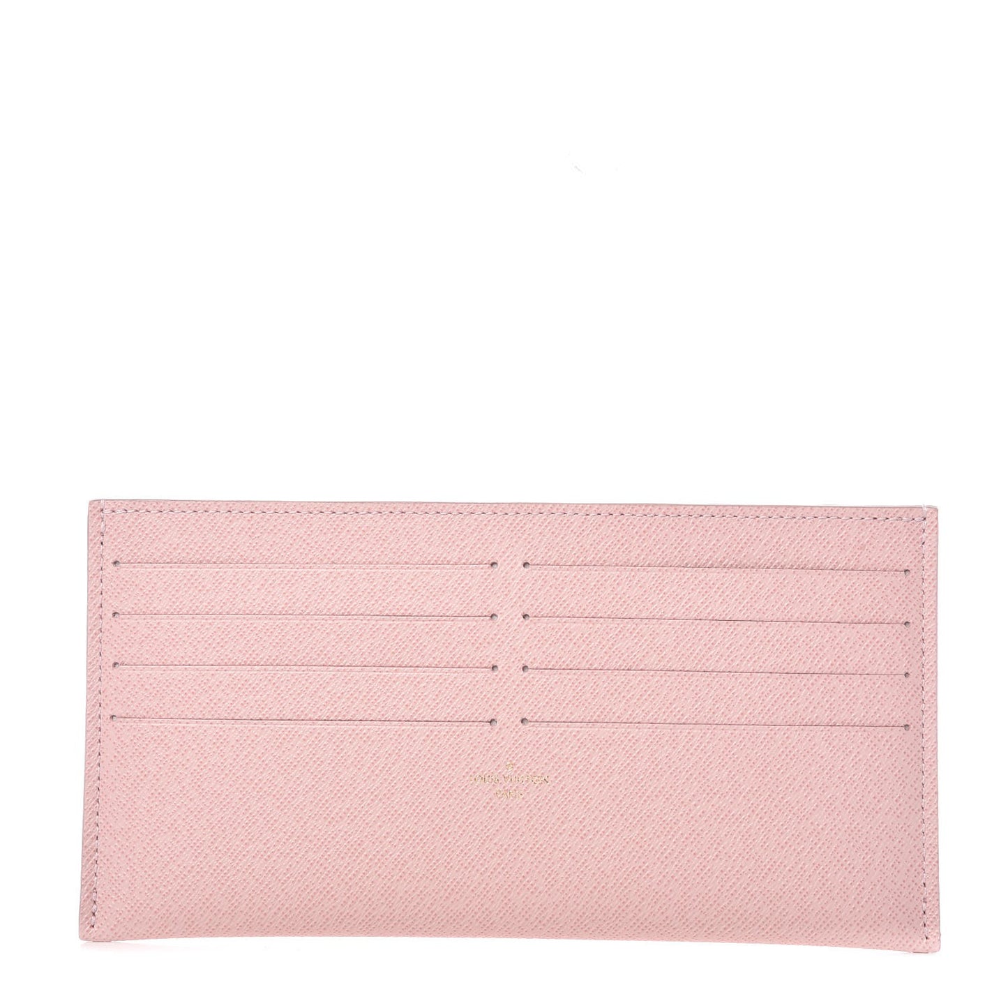 Calfskin Felicie Card Holder Insert Rose Ballerine