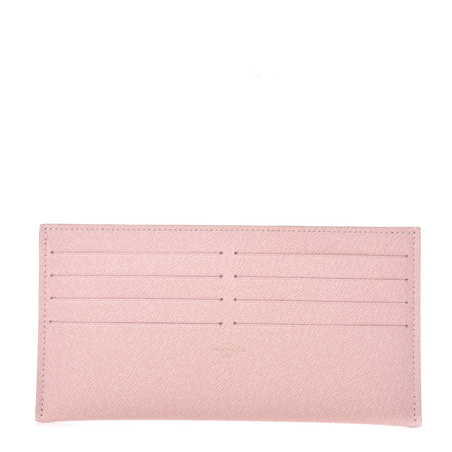 Louis Vuitton Calfskin Felicie Card Holder Insert Rose Ballerine 1 of 6