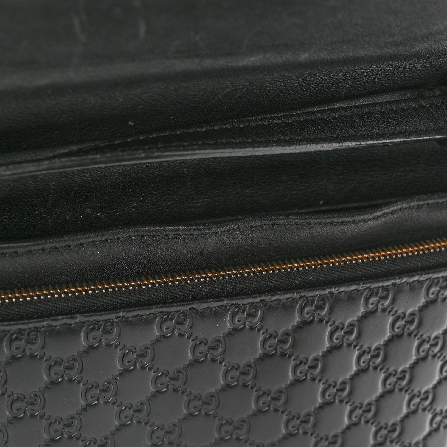 Gucci Microguccissima Crossbody Wallet Black 12 of 15