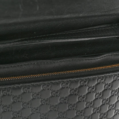 Gucci Microguccissima Crossbody Wallet Black 12 of 15