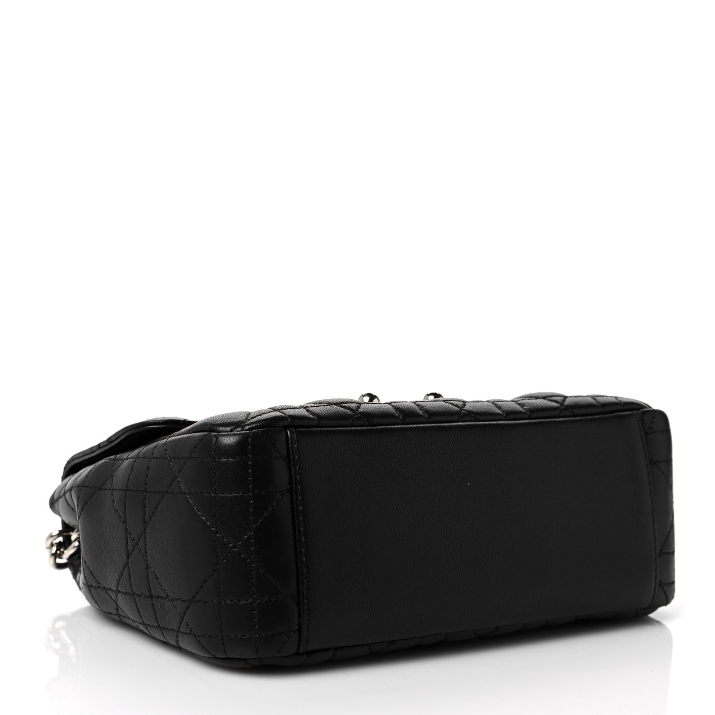 Lambskin Cannage Mini Miss Dior Flap Black