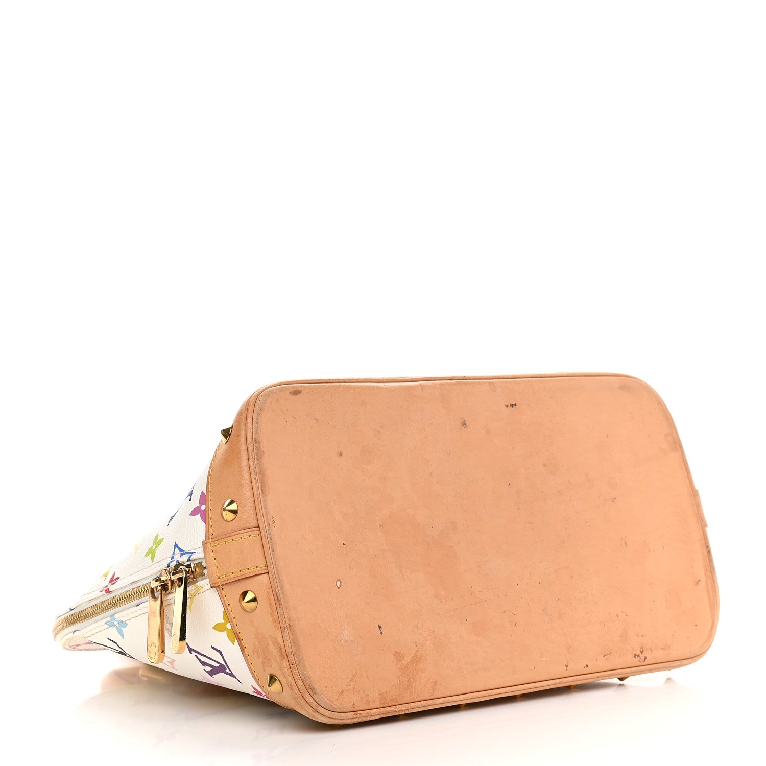 Louis Vuitton Monogram Multicolor Alma White 4 of 11