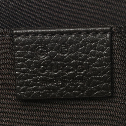 Gucci Monogram Belt Bag Dark Brown 7 of 11