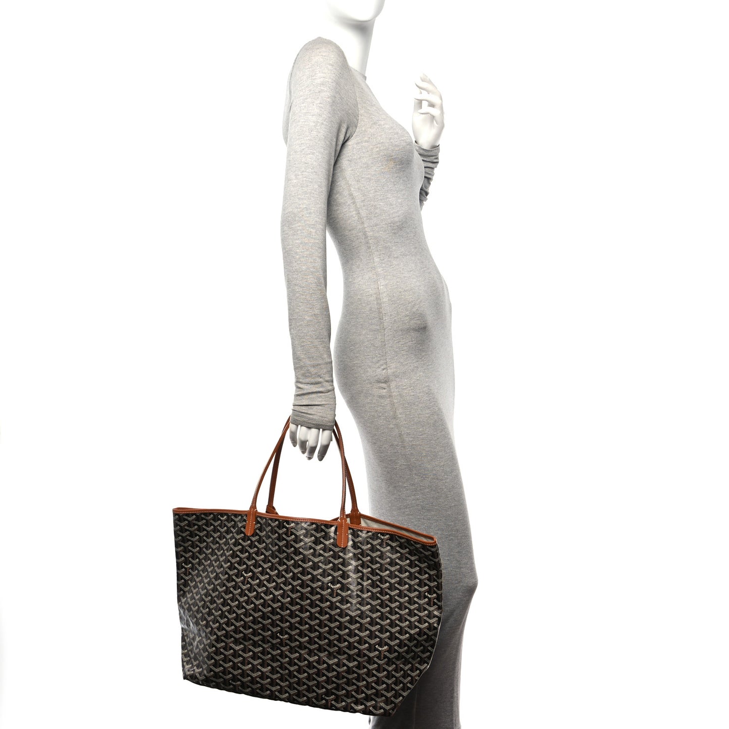Goyardine Saint Louis GM Black Gold