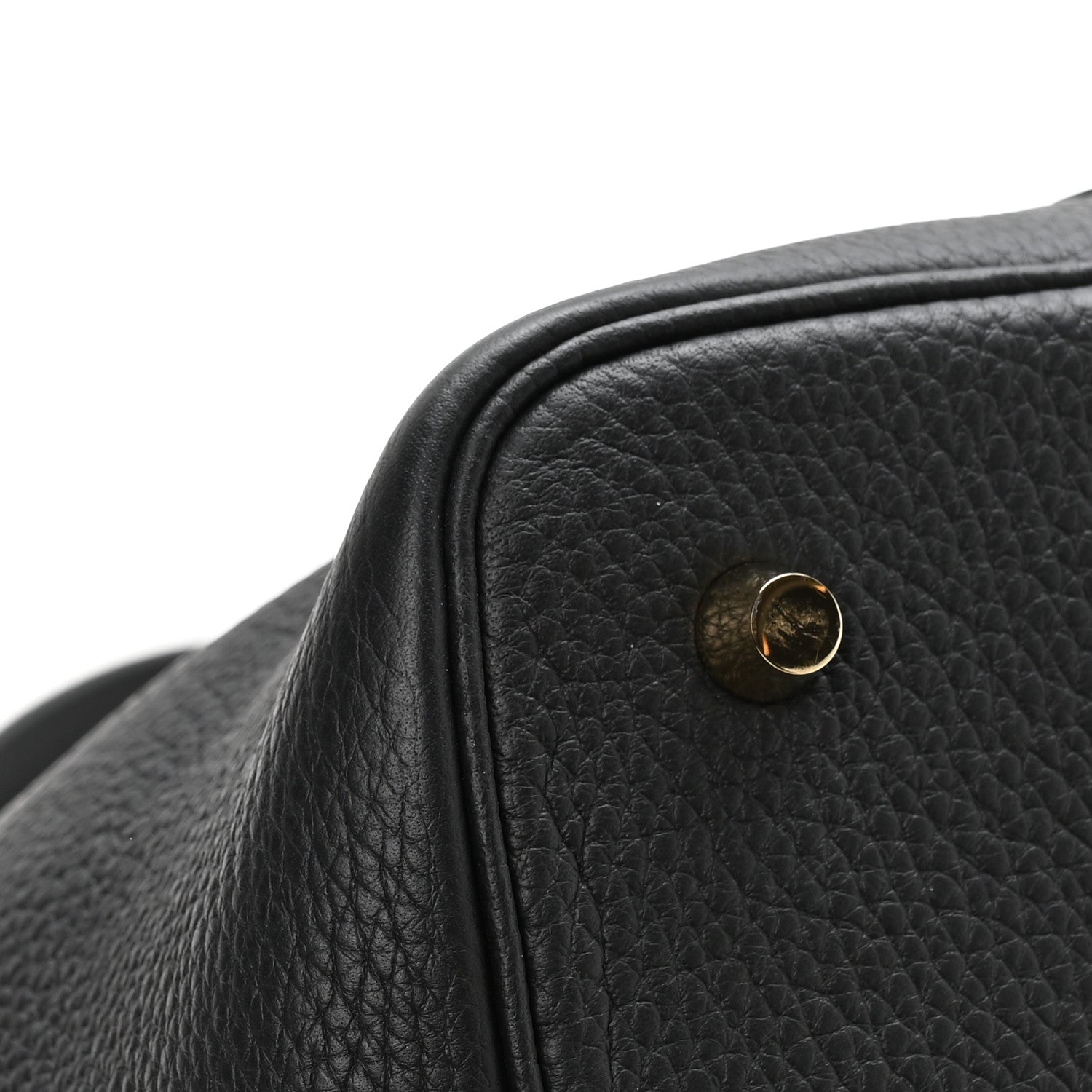Hermes Taurillon Clemence Picotin Lock 22 MM Black 11 of 13