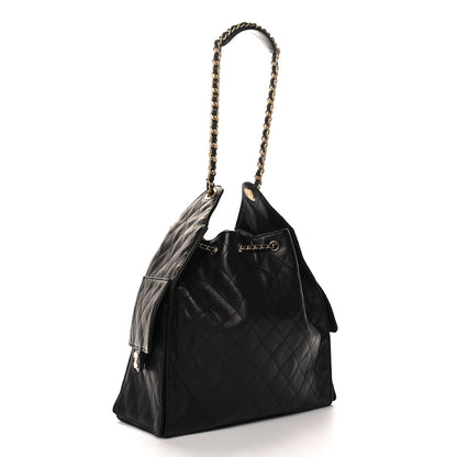 Chanel Caviar Quilted Medium Chanel 25 Handbag Black 4 of 11
